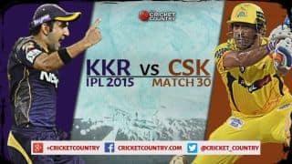 Kolkata Knight Riders vs Chennai Super Kings, IPL 2015 Match 30 Preview