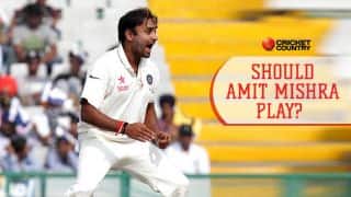 Amit Mishra should be included in the third Test against South Africa at Nagpur