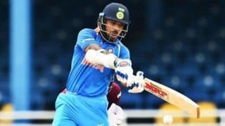 Shikhar Dhawan shines for India A before rain pushes match to reserve day