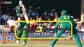 Bangladesh vs South Africa, 1st T20I preview and likely XIs