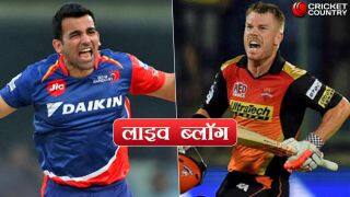 IPL 2017, Live Score in Hindi: Sunrisers Hyderabad vs Delhi Daredevils, Match 40