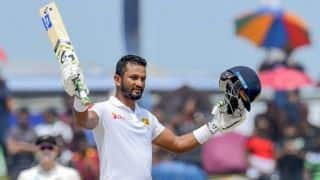 1st Test, Day 5: Karunaratne ton hands Sri Lanka 1-0 lead after record chase at Galle