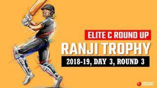Ranji Trophy 2018-19, Elite C, Round 3, Day 3: Slow-going Tripura survive another day