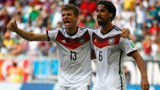 Thomas Muller Hat Trick Helps Germany Thrash Portugal 4 0 In Fifa World Cup 2014 Group G Match Cricket Country
