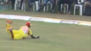 VIDEO: 41 year old frank nsubuga became Superman caught a surprising catch with one hand