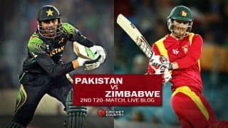 Live Cricket Score Pakistan Vs Zimbabwe 2nd T20 International At Lahore Pakistan Win By 2 Wickets With 2 Balls To Spare Cricket Country