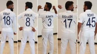 18 jersey number in cricket