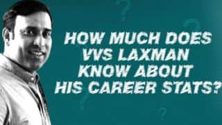 Video: How much does VVS Laxman know about his career stats?