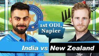 India vs New Zealand 2019 1st ODI Live cricket score: Kuldeep, Shami star in India’s nine-wicket win over New Zealand