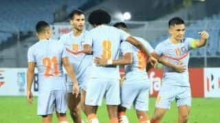 AFC Asian Cup Qualifiers – Fight Breaks Out Between India, Afghanistan Players Post India’s 2-1 win