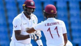 wi vs sl 2nd test day 2 match report and highlights srl lanka trail by 218 runs